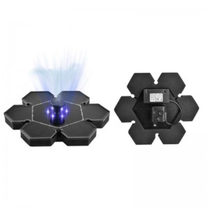 Kit Pump caidéil Tírdhreacha Tírdhreacha Solar Gréine le Soilse LED/Painéal Gréine