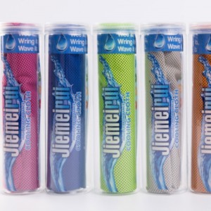 Firnó Mná Fuarú Tuáillí Ice Spóirt Fuarú Tuáille Microfiber Fuar Towel do Yoga Giomnáisiam Taisteal Camping Outdoor