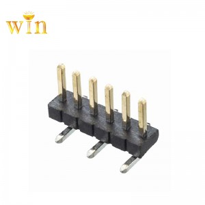 PH2.54 PH2.54 6P Ceanglóir Header SMT Ingearach