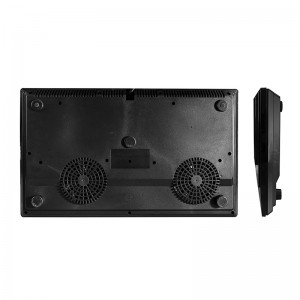 TSín Monaróir Ardchaighdeáin Inaistrithe Cooktops Electric Inaistrithe Cócaire Ionduchtaithe Dúbailte 2 Burner ISO9001 BSCI