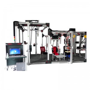 LT-JJ10 - Meaisín Tástála Meicníochta cuimsitheach le haghaidh troscáin