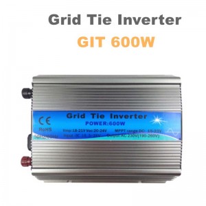 600W ar an eangach Ceangail Inverter Feidhm MPPT 11-32V DC 110V 220V AC AS ASCHUIR SINE SINE DO CHÓRAS Painéal Gréine
