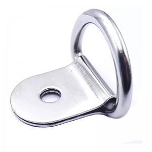 Cruach Beaga D-fáinne Ceangail Downs, D fáinní Anchor Lashing fáinne le haghaidh ualaí ar Cás Truck Lasta Leantóirí RV Báid