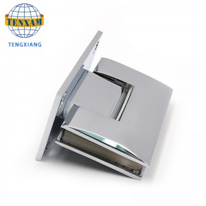 Seomra folctha gearrthóg seomra cithfholcadh cruach dhosmálta sanding gloine ghearrthóg doras gloine 90 céim táthú gloine ag socrú gearrthóg hinge