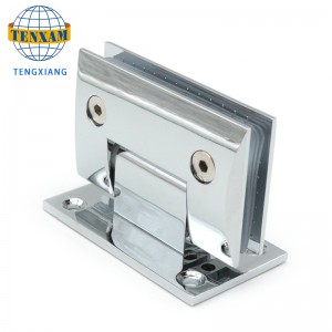 Seomra folctha slanted gearrthóg gearrthóg seomra folctha gloine hinge doras cruach dhosmálta gearrthóg 90 céim cithfholcadh