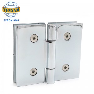 An tSín déantúsóir gloine ardchaighdeáin go gloine 180 céim Alloy Alloy Silce Inve Hinge
