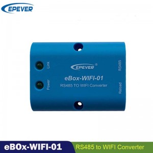 WiFi Sraithuimhir Freastalaí RS485 le WiFi Tacaíocht App don Rialaitheoir Soalr Inverter Epsolar LSB vs-a vs-bn tracera tracer-bn shi