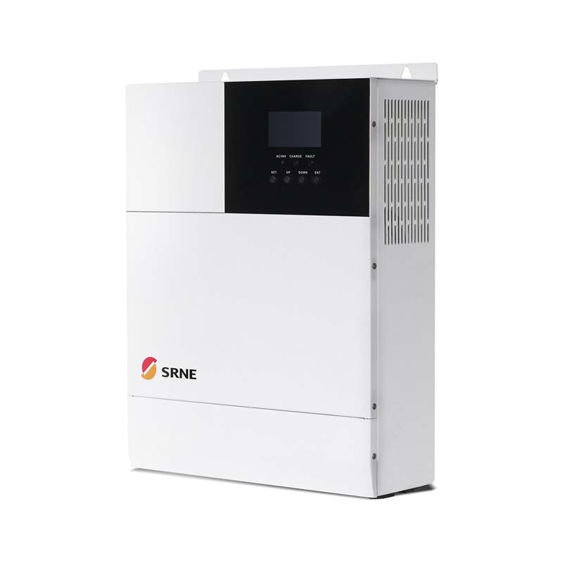 SRNE MPPT MAX 5000W GREAPL HYBRID muirear inverter 80A íon Sine Tonn Inverter 48V 220V PV Muirear 145V 50Hz 60hz Auto LCD