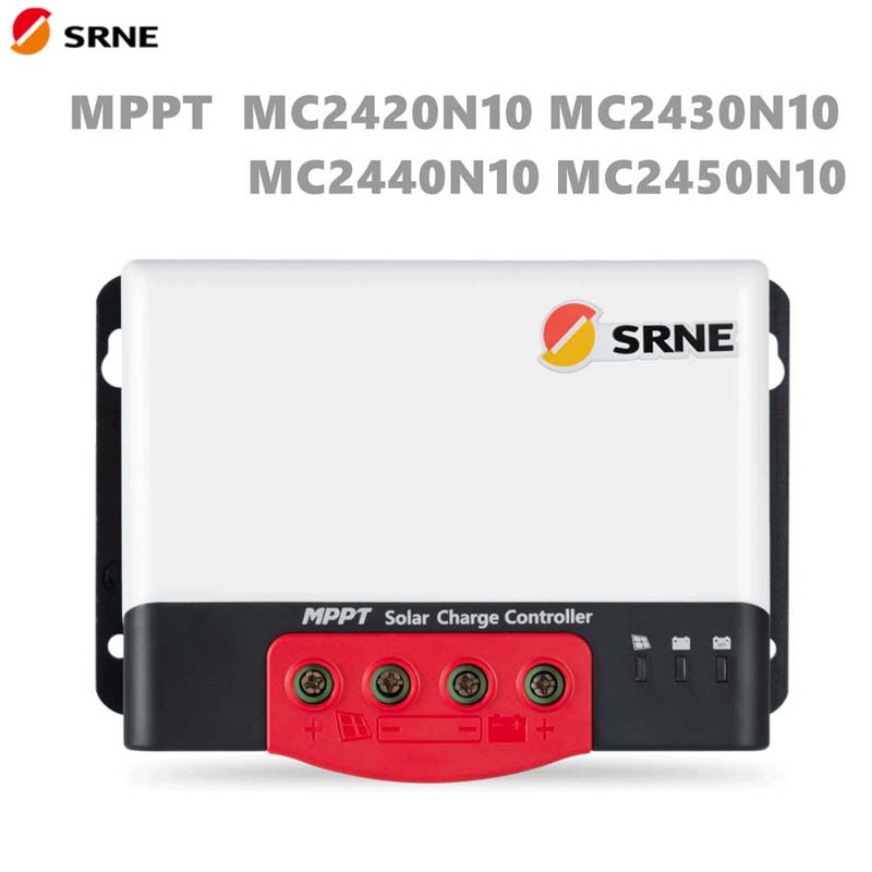 SRNE MC MPPT 20A 40A 40A 40A 50A 50A GREAPACH GRIANTÚRTHA GRIANTA 12V N24V AUTO AUTO AUTO MAX 100V BLUETOOTH Taispeáin Rialtóir Gréine Battery