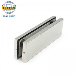 Kvaliteetne roostevaba teras Klaasist ukseklambrite komplekt kontori jaoks