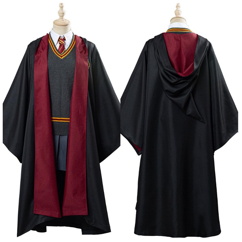 Harry Potter Hermione Granger GRYFFindor Cosplay Scoile Ceannaigh mórdhíola Costumes Oíche Shamhna Bulc