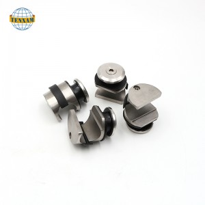 Gloine Doras Sleamhnáin Sleamhnáin Doras Sleamhnáin Crochta Rothaí Sleamhnáin Cruach dhosmálta