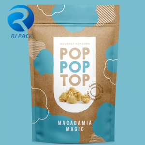 Priontáil dath saincheaptha Scragall alúmanaim líneáilte pacáistiú pacáistiú bia lannaithe