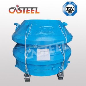 Bergeaud Siomin 4-1 Páirteanna Crusher N4, Bowl Liner Mantle