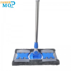 Cruach Ardchaighdeáin Microfiber Microfiber Slat Cruach dhosmálta Solas Fadú Flat MOP Glanting Urláir