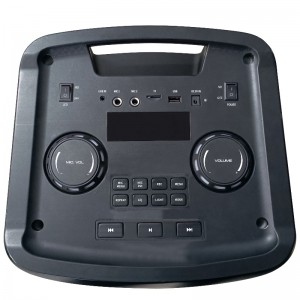 Cainteoir páirtí Bluetooth FB-PS210 le solas lasair RGB LED