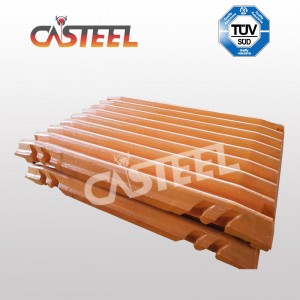 Terex Finlay J1160 J1170 J1170 J1175 Páirteanna Crusher Mobile Jaw, Jawface