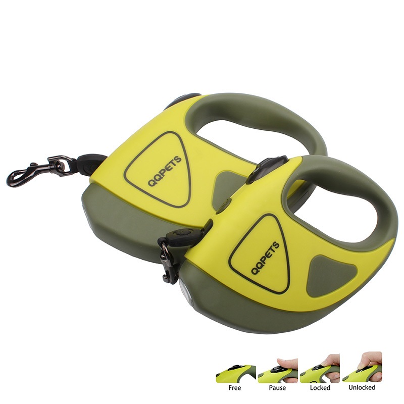 Dearadh Nua Dearadh Flashlight Madraí Flashlight Leash le Soláthairtí Pet Fardal