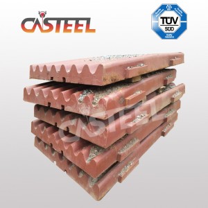 Shanghai Páirteanna Crusher Jaw Longyang PE800 * 1060 Plátaí Jaw, Plátaí Taobh