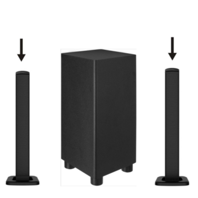 FB- SB313SW 2.1CH Detchable Bluetooth Soundbar +Tower spiiker 2in1 with External Wireless Subwoofer