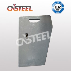 PE-1000&120; 1200 Páirteanna Crusher Jaw, Plátaí Jaw Seasta, Plátaí Taobh