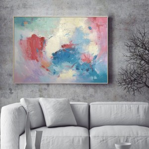 Péinteáil Aicrileach Nua-Aicrileach Creative Péinteáilte Nua-Aicrileach Péinteáil teibí ar chanbhás