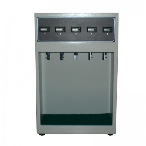 Lt-jd01-5 cúig ghrúpa téip ghreamaitheach a bhfuil meaisín tástála fórsa aige