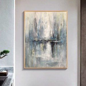 Fabraic Ealaíne Abstract Canbhás Canbhás Balla Pure Péinteáil Péinteáil ola tSín le haghaidh maisiúchán seomra suí