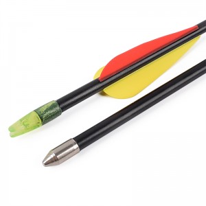 Elong Allamuigh 115549 id5mm id5mm fiberglass arrow arrow ag baint úsáide as an mbogadh