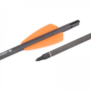 Nika Boghdóireacht 113167-14 7.5inch ID6.2mm Bolts Crossbow Carbóin Plaisteacha Plaisteacha Nock Cobra System Nrx Lámhach Boghdóireacht NR9