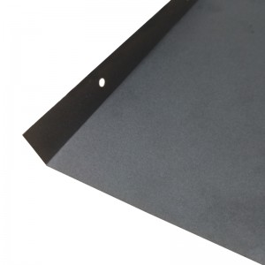 Bileog inslithe ríomhaire dubh, bileog inslithe lasair-retardant don chlúdach uachtarach, atá éasca le filleadh ar bhileog inslithe ceallraí