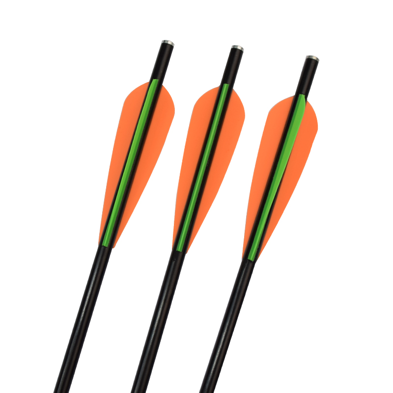 Elong Allamuigh 117006 14Inch OD8MM OD8MM Fiberglass Crossbow Seilg Bolly Bolly ag baint úsáide as Bolts Crossbow