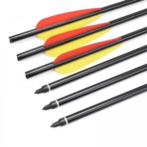 Elong Allamuigh 116058-01 OD8.8mm 16Inch Alúmanam Bolt alúmanam TPU Veees Seilg Crossbow ag baint úsáide as