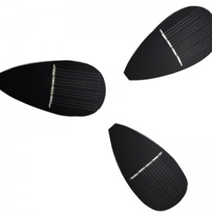 Méid Saincheaptha Trop Méid Bheaga Cruth Leaf Neamhrialta Cruth Leaf Gréine Phainéil Iniompartha Mini Baile Mini Baile Phainéil Cumhachta Gréine do Theach