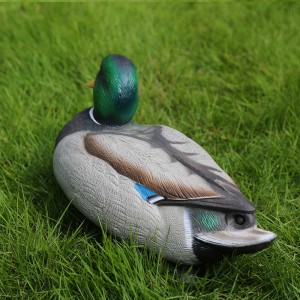 Duck Plaisteacha Decoy Mallard Mná Duck Drake Snámh Snámh Fiach Marbhtach Lure