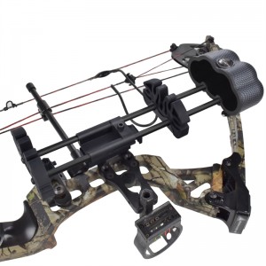 Nika Boghdóireacht 430007 Accessories Boghdóireachta 5 saigheada quiver simplí le haghaidh crosbhogha fiaigh agus bogha cumaisc