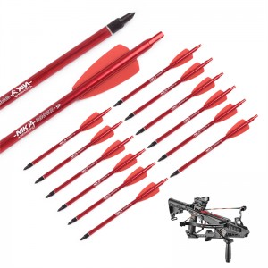 Nika Boghdóireacht 113173-02 7.5inch Alúmanam Crossbow Bolt do Adder Cobra Nrx Fiach Crossbow NR9