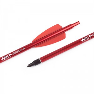 Nika Boghdóireacht 113173-02 7.5inch Alúmanam Crossbow Bolt do Adder Cobra Nrx Fiach Crossbow NR9