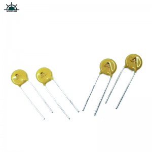 An tSín Friotóir Friotóir ODM Buí Silicon 10d121 trastomhas 10mm varistor ocsaíd miotail le haghaidh solas LED