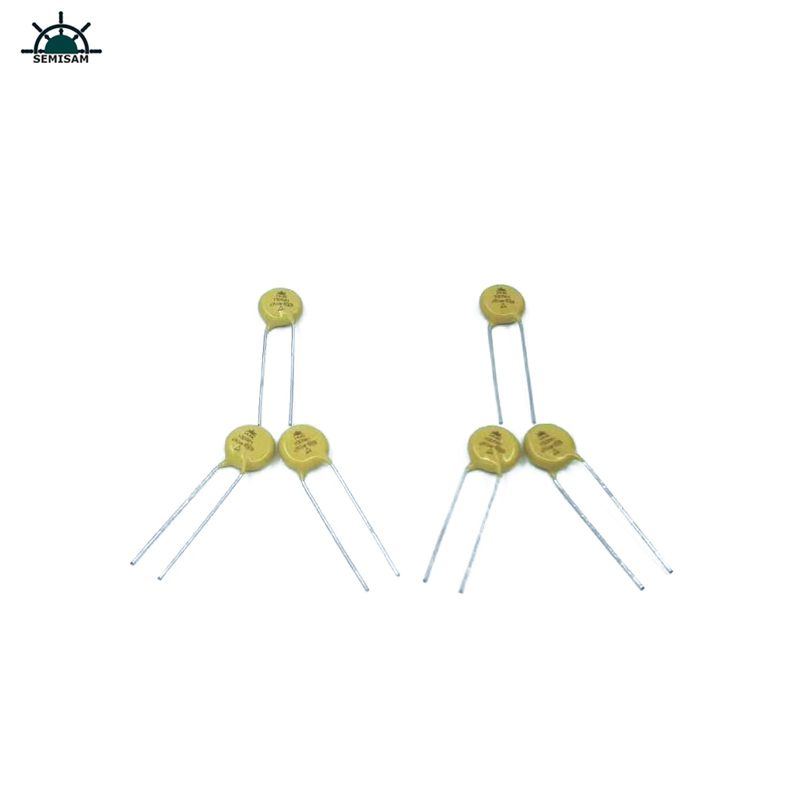 Comhpháirteanna Leictreonaic ODM tSín, Buí Mov 10mm 10d561 560v Varistor Ocsaíd Sinc (Varistor Ocsaíd Movmetal)