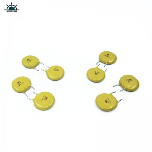 Comhpháirteanna Leictreonaic China, Yellow Mov Friotalóir14mm 14D471 470V ZOV varistor Indestrial Mov 5mm