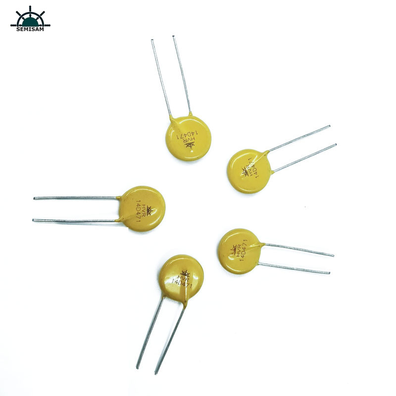 Comhpháirteanna Leictreonaicna Síne, Buí MOV 14mm 14d471 470v varistor varistor zov indestrial