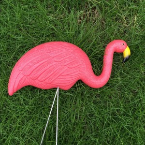 Ionsamhlú plaisteach maisiú leanbh flamingo ornáidí gairdín amuigh faoin aer roisín flamingo figurines figurines garraíodóireachta garraíodóireacht bainise