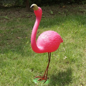 Gairdín Plaisteacha Flamingo Gairdín Lawn Decor Faiche Flamingo Clós Gairdín Lawn Decor Decor
