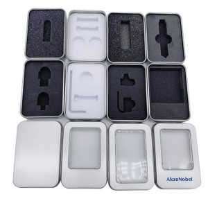 An tSín Mórdhíola Bia Grád Bronntanas Bronntanais Diosca Beaga Tins USB Flash Diosca Diosca Bosca Tin i Stoc (87mm * 60mm * 18mm)