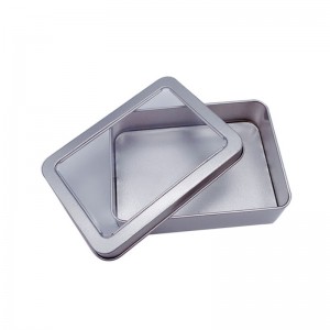 Bosca stáin dronuilleogach (125mm * 90mm * 35mm) bosca speisialta-chruthach