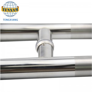 Customizable Nua-Aimseartha Ciorclán Tube H Cineál H Cineál Cruach dhosmálta Sleamhnáin Tarraingt Accessories Folcadh Doras Accessories Low Glass