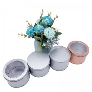 Bosca Tin Candy, Tae Milseog Féach Pacáistiú bosca iarainn (85mm * 60mm)