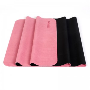 Suede (Microfiber) Mat Yoga Rubber