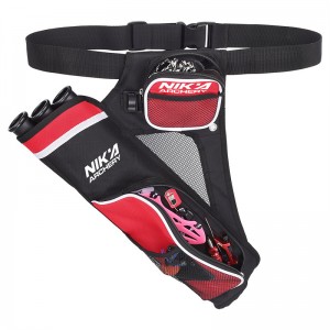 Nika Boghdóireacht 430025 LH Boghdóireacht Arrow Quiver le haghaidh cleachtas spriocdhírithe amuigh faoin aer